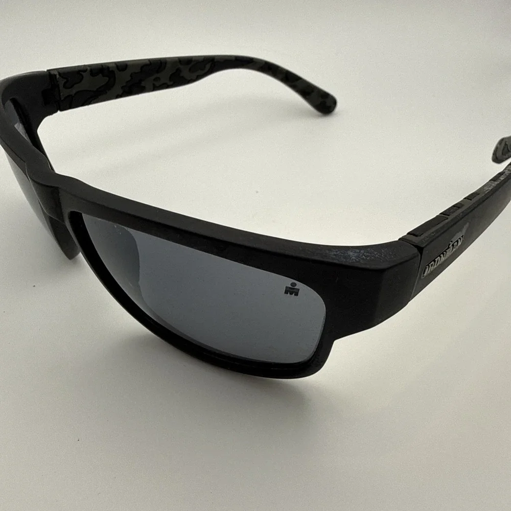 Foster Grant Authentic Matte Black Gray Camo IronmanTrail black Sport Sunglasses